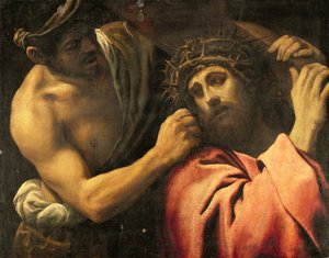 Cristo Cargando la Cruz de Annibale Carracci